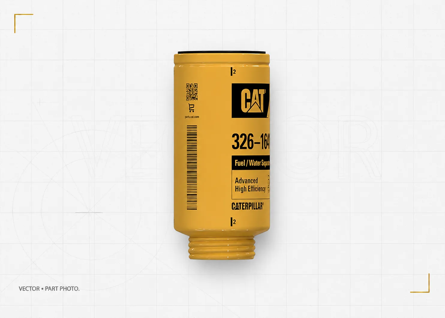 Фильтр топливный CATERPILLAR 326-1641, для LOVOL, Фильтры топливные — фото из галереи, купить в Вектор