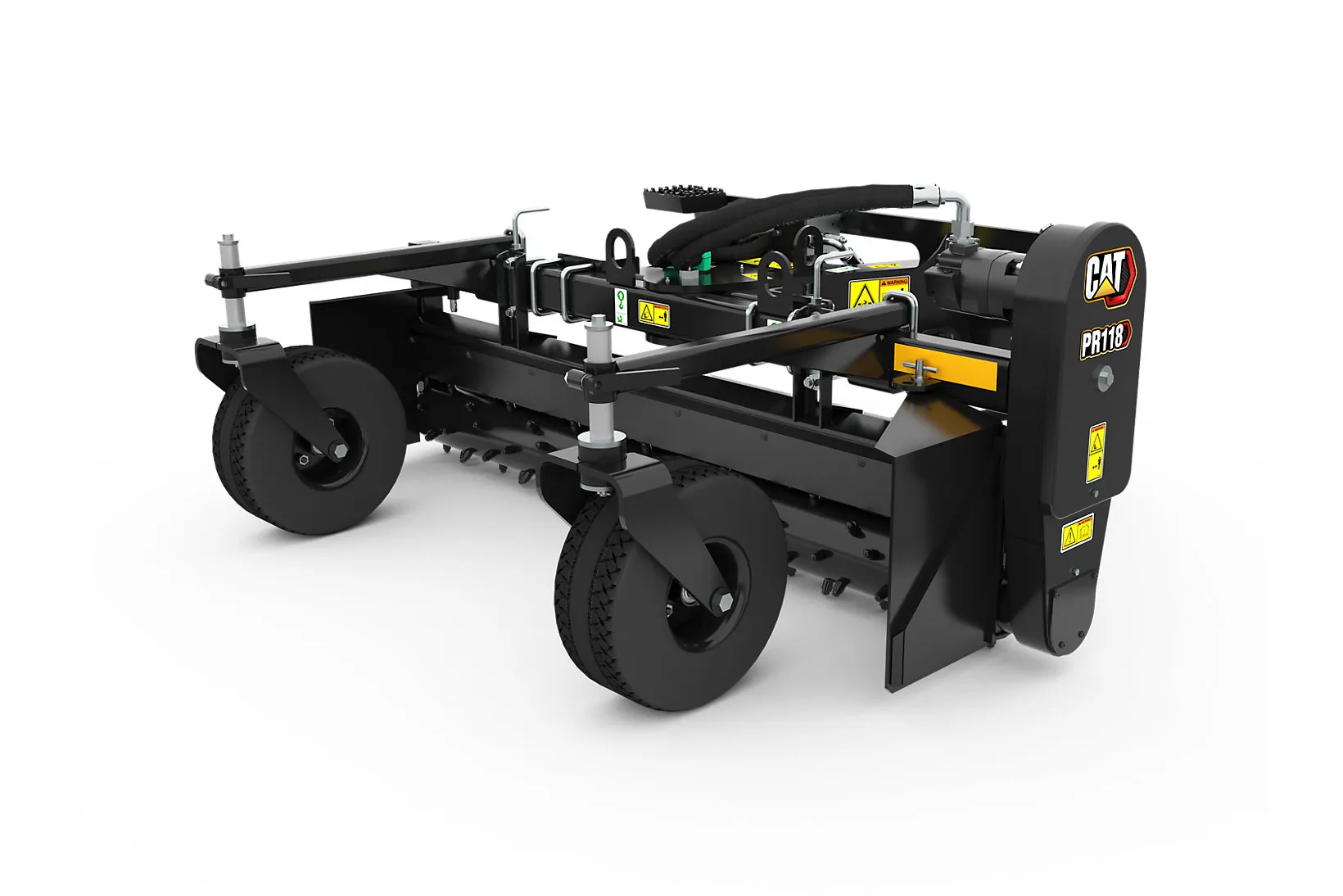 PR118 с гидравлическим поворотом Роторные грабли, арт. 113480, CATERPILLAR, для CATERPILLAR, Силовые бокс-грабли — фото товара, купить в…