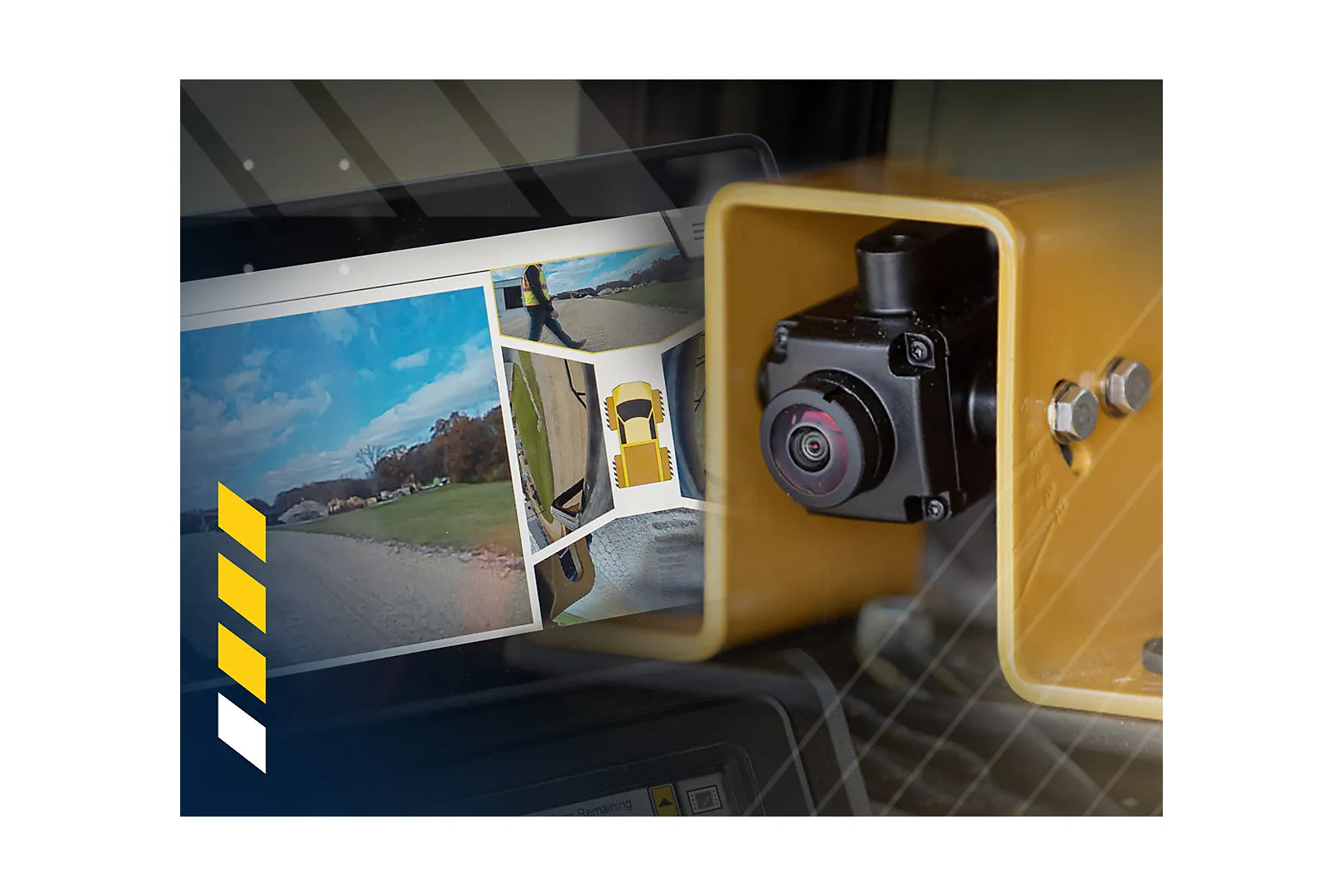 Система Cat® Vision System с технологией Surround Vision Комплекты технических средств, арт. 115360, CATERPILLAR, для CATERPILLAR…