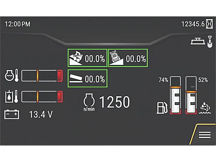 Grade Indication Display