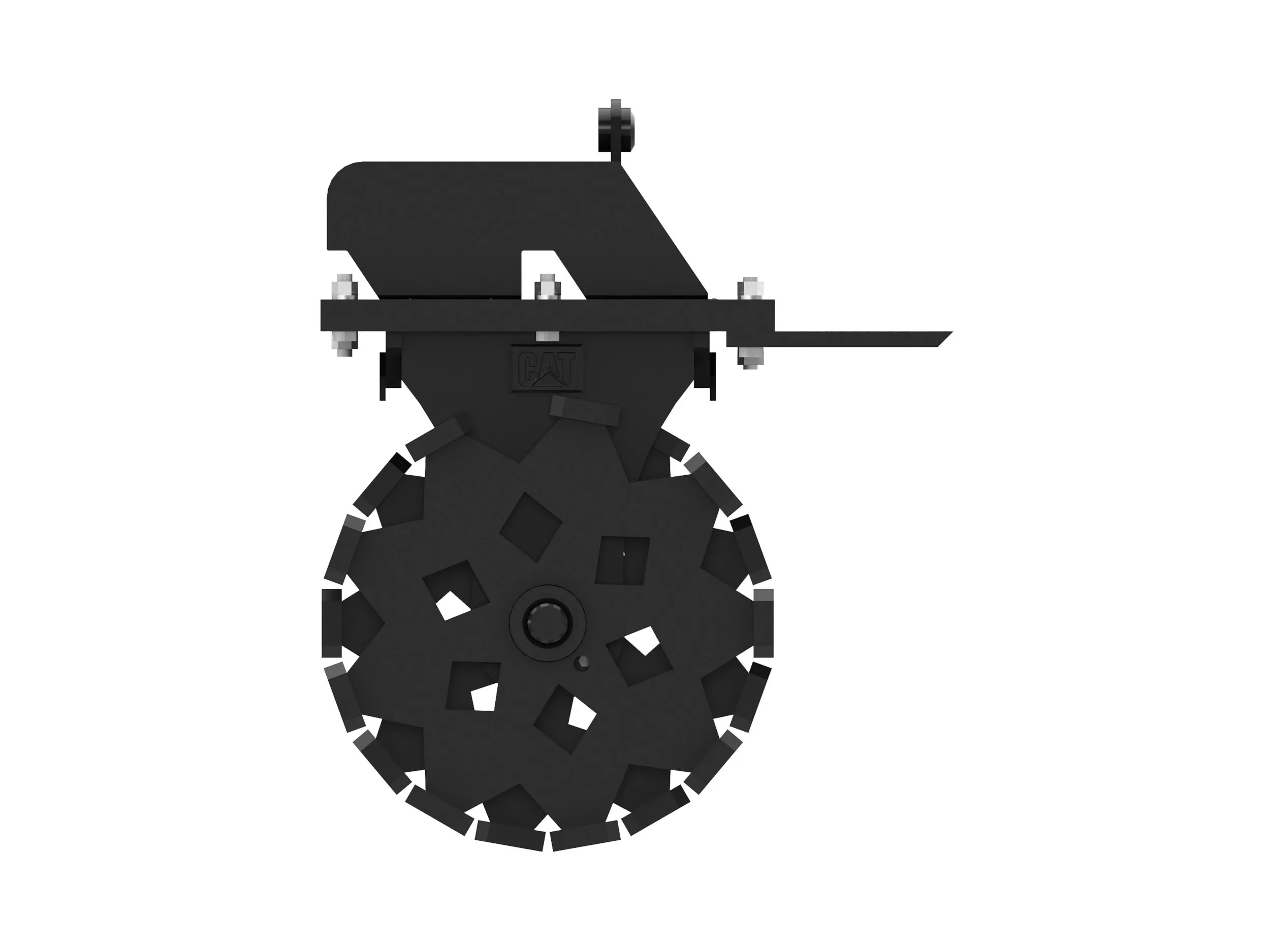 Колесо для уплотнения грунта, 610 мм, 24 дюймов, 1 т, артикул 15970043, CATERPILLAR, для CATERPILLAR, Уплотнительные катки — фото из…