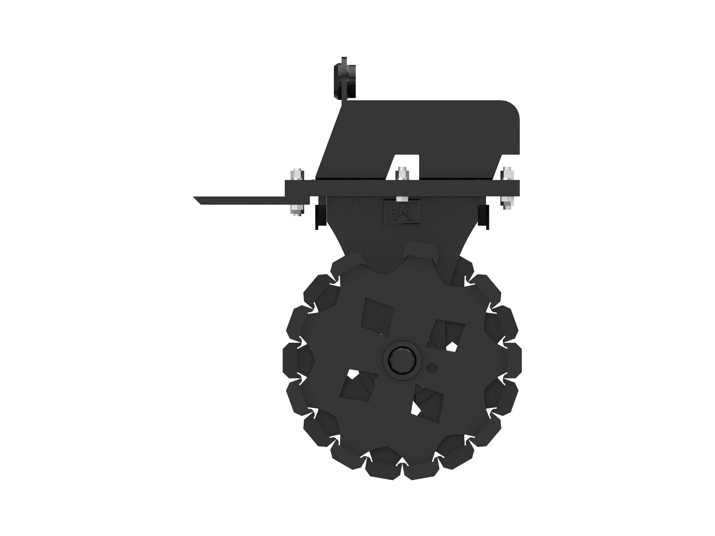 Колесо для уплотнения грунта, 457 мм, 18 дюймов, 1 т, артикул 15970049, CATERPILLAR, для CATERPILLAR, Уплотнительные катки — фото из…