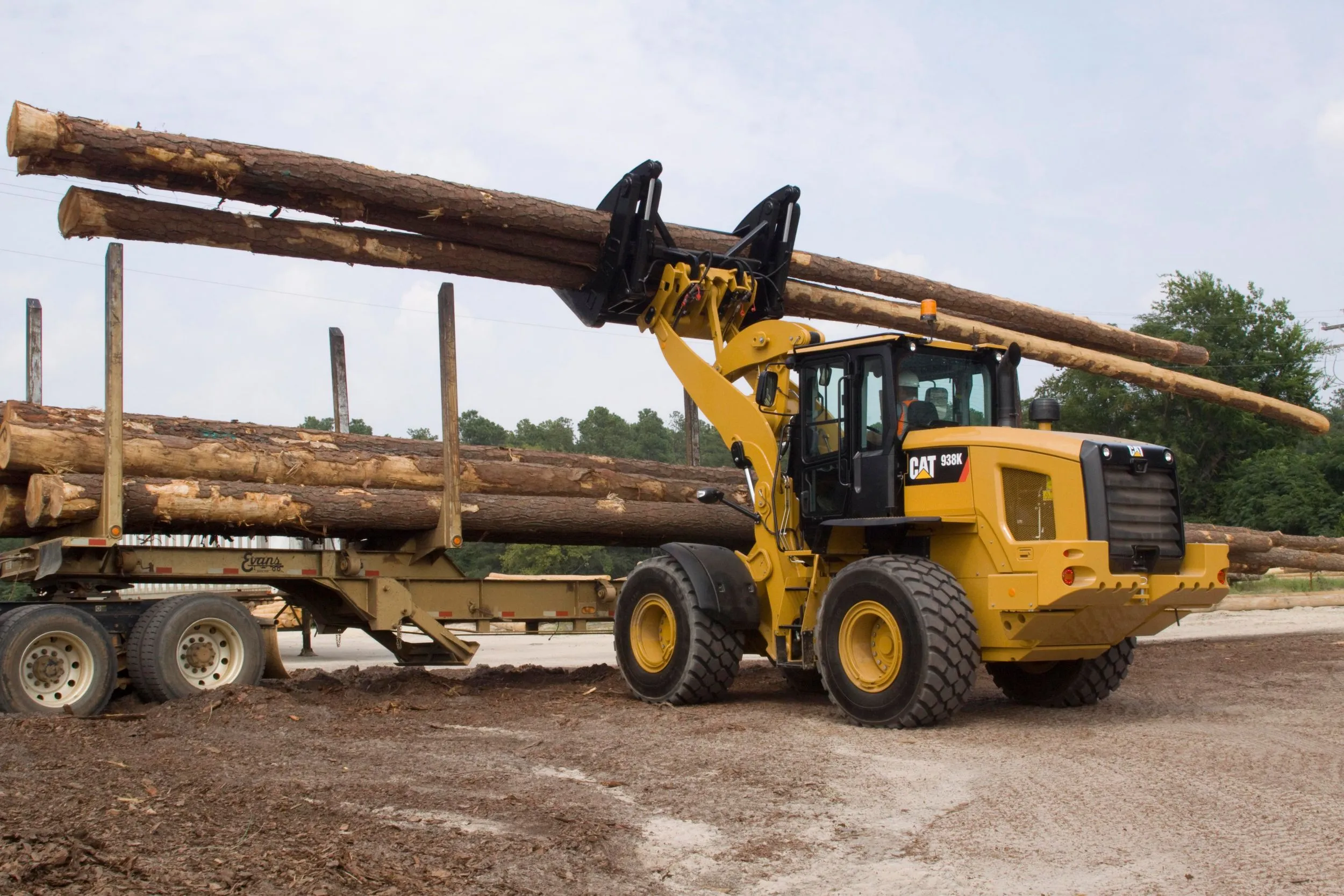Вилы для столбов лесного склада, 2184 мм, 86 дюймов, арт. 18282367, CATERPILLAR, для CATERPILLAR, Millyard Pole Forks — фото слева…