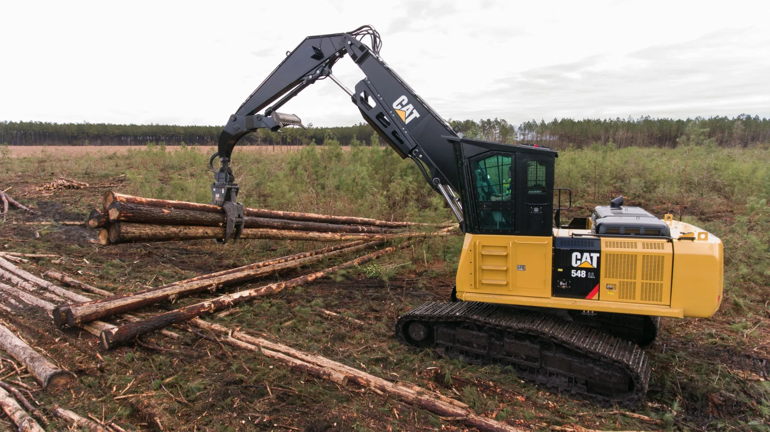 Лесной грейферный захват, GLL55, арт. 14099692, CATERPILLAR, для CATERPILLAR, Forest Machine Grapples — фото из галереи, купить в Вектор