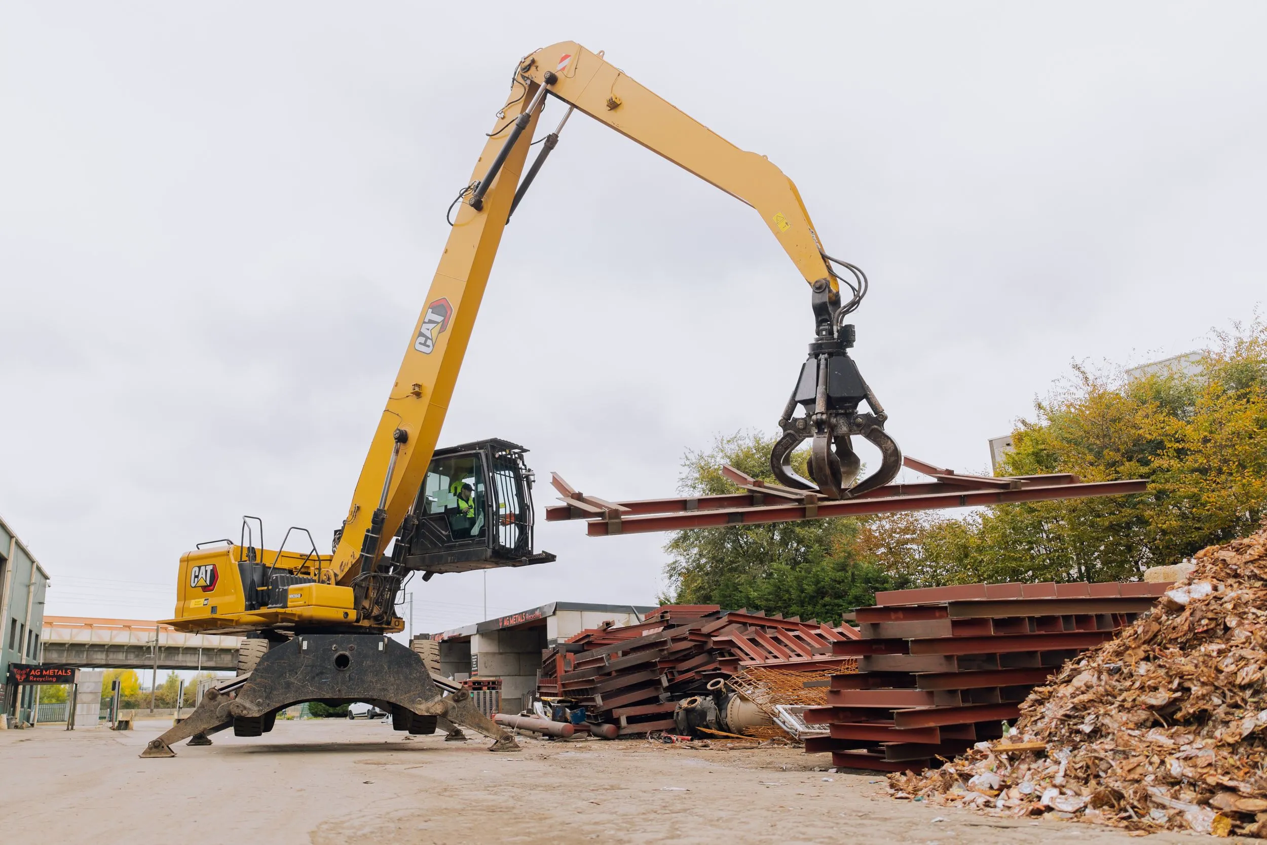 Многочелюстной грейфер, GSV425, артикул 130707, CATERPILLAR, для CATERPILLAR, Грейферы «апельсиновая корка» — фото из галереи, купить в…