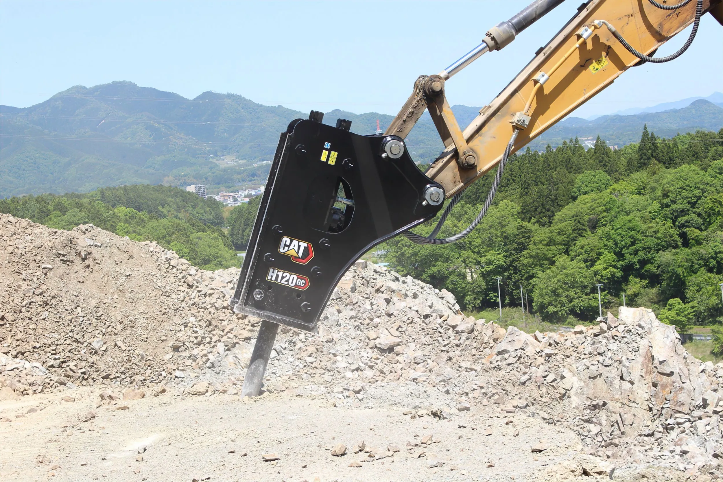 Гидромолот серии GC, H120, арт. 123700, CATERPILLAR, для CATERPILLAR, Гидромолоты GC — фото справа, купить в Вектор