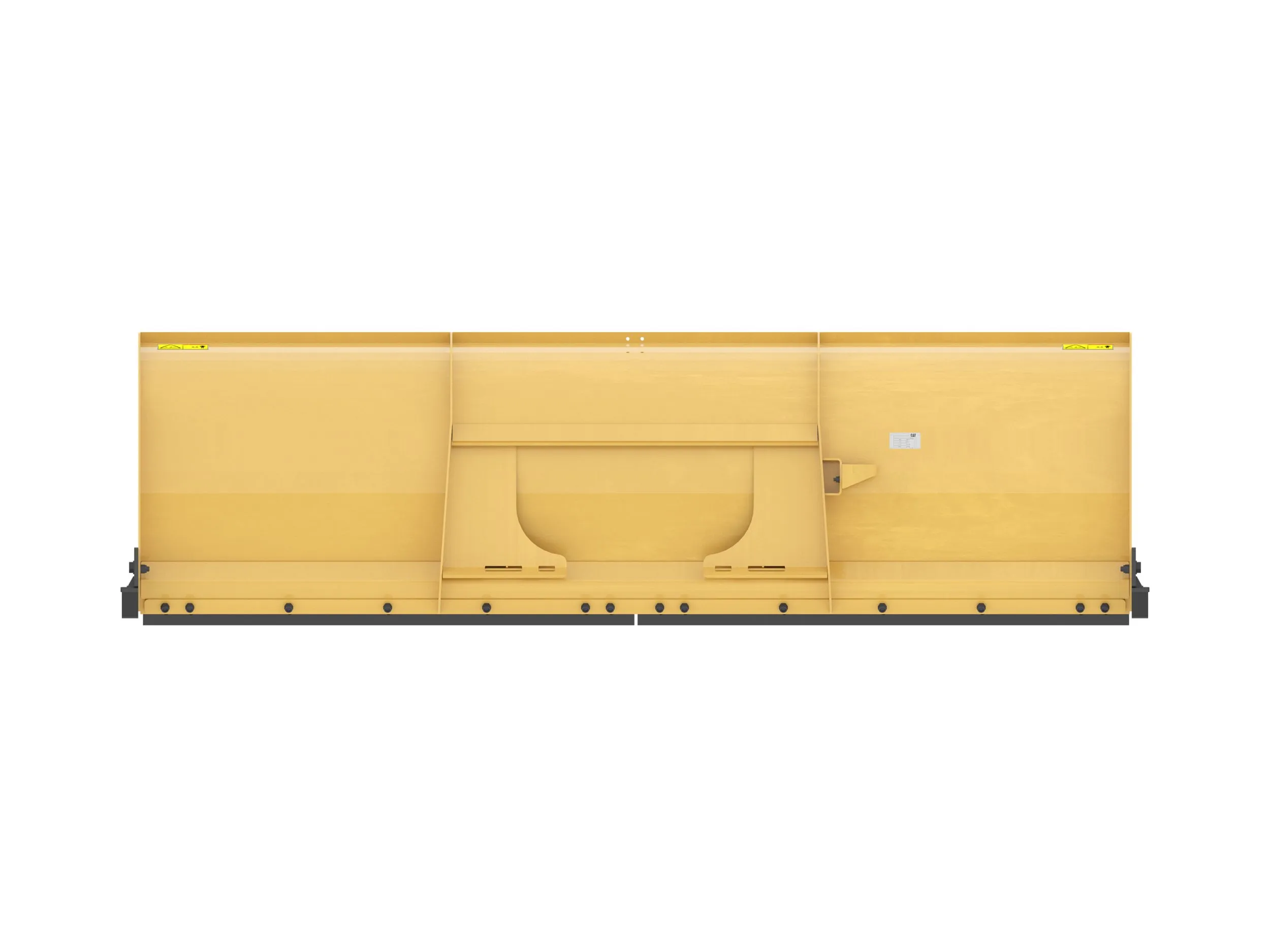 Прямой снегоуборочный отвал, 3.2 м, 10 фут, артикул 123903, CATERPILLAR, для CATERPILLAR, Прямые снеговые толкатели — фото из галереи…