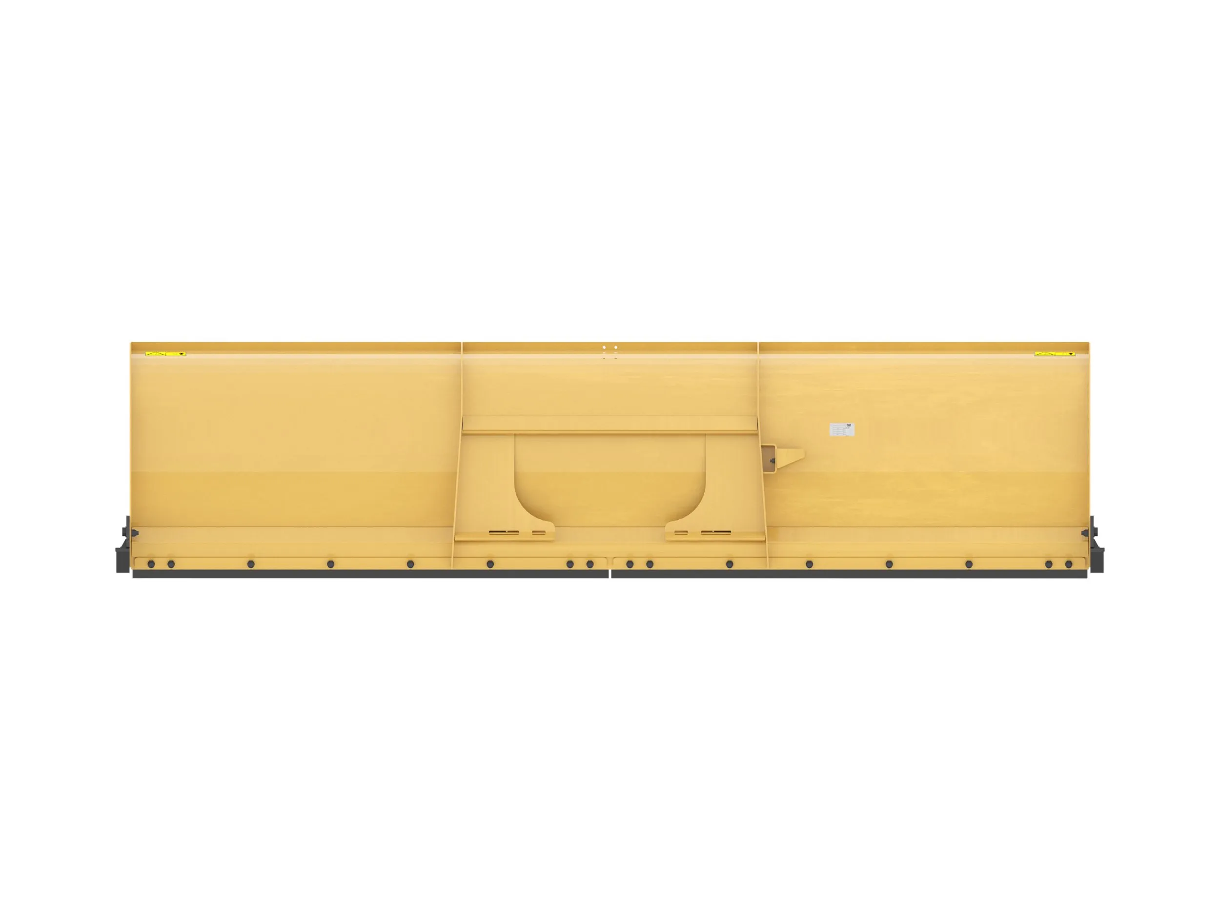 Прямой снегоуборочный отвал, 3.8 м, 12 фут, артикул 123906, CATERPILLAR, для CATERPILLAR, Прямые снеговые толкатели — фото из галереи…