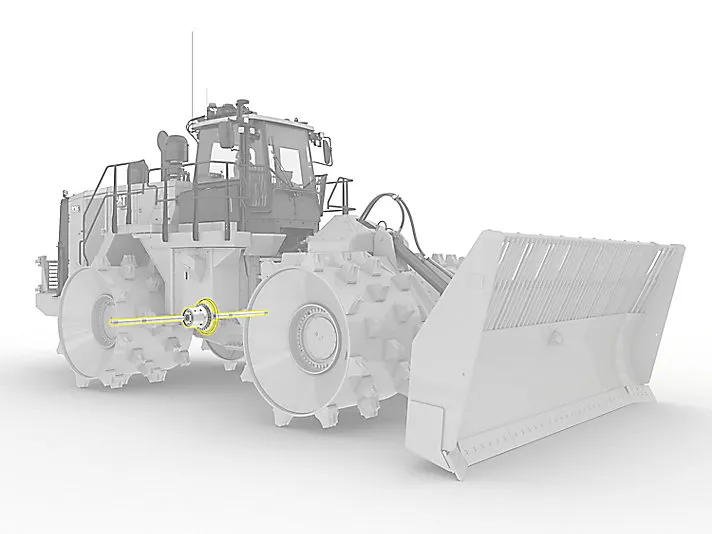631-8367: Комплект для переоборудования заднего моста - фиксатор Cat, CATERPILLAR, для CATERPILLAR, Производительность и эффективность