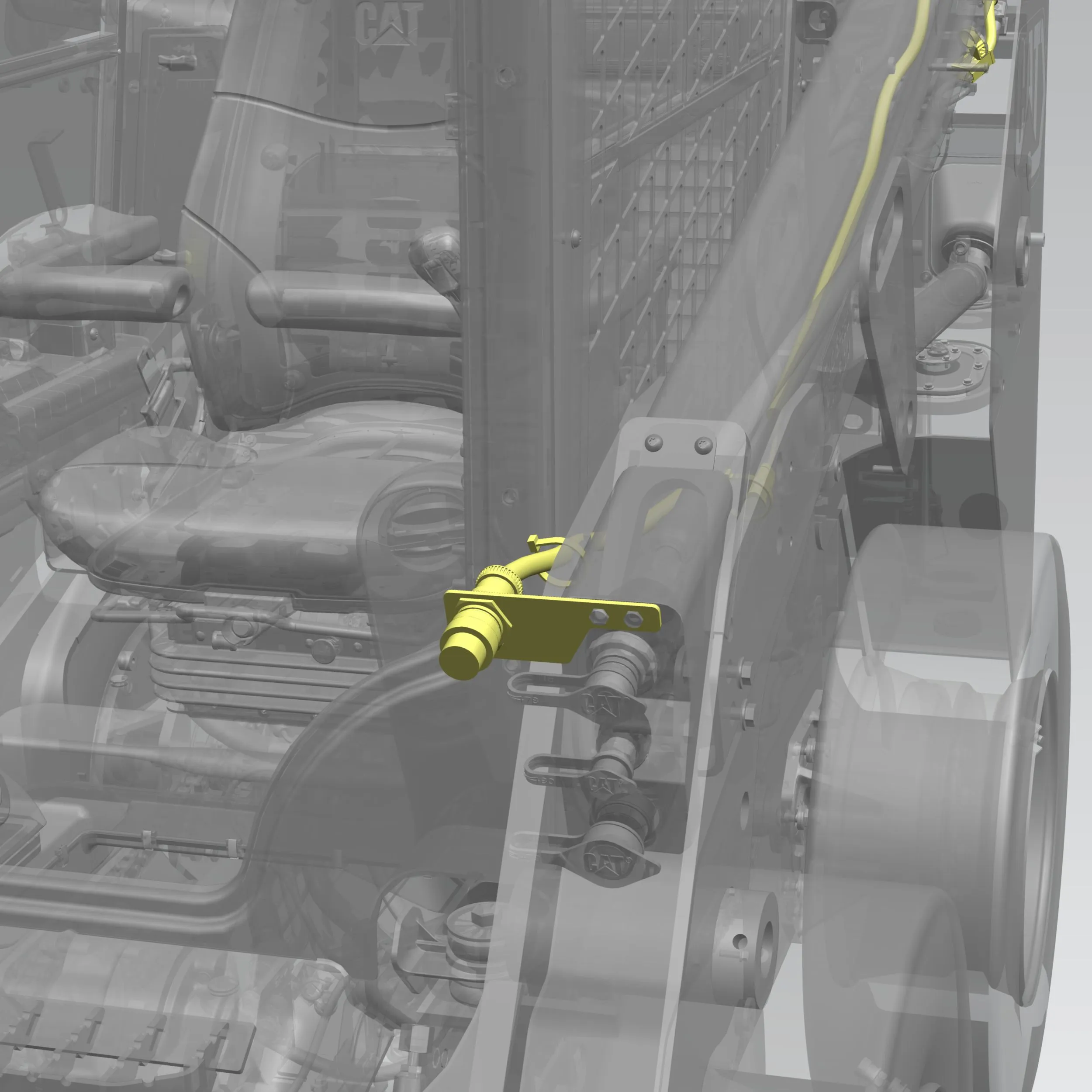 421-0261: Жгут проводов управления навесным оборудованием, CATERPILLAR, для CATERPILLAR, Производительность и эффективность — фото