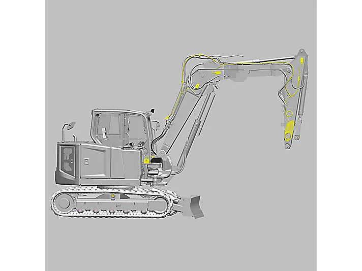 638-0501: Комплект проводки EOU 308 VAB, CATERPILLAR, для CATERPILLAR, Производительность и эффективность — фото слева, купить в Вектор