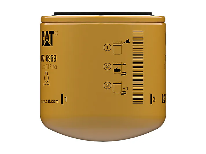 377-6969: Масляный фильтр двигателя стандартной эффективности, CATERPILLAR, для CATERPILLAR, Двигатель масляный фильтры и компоненты