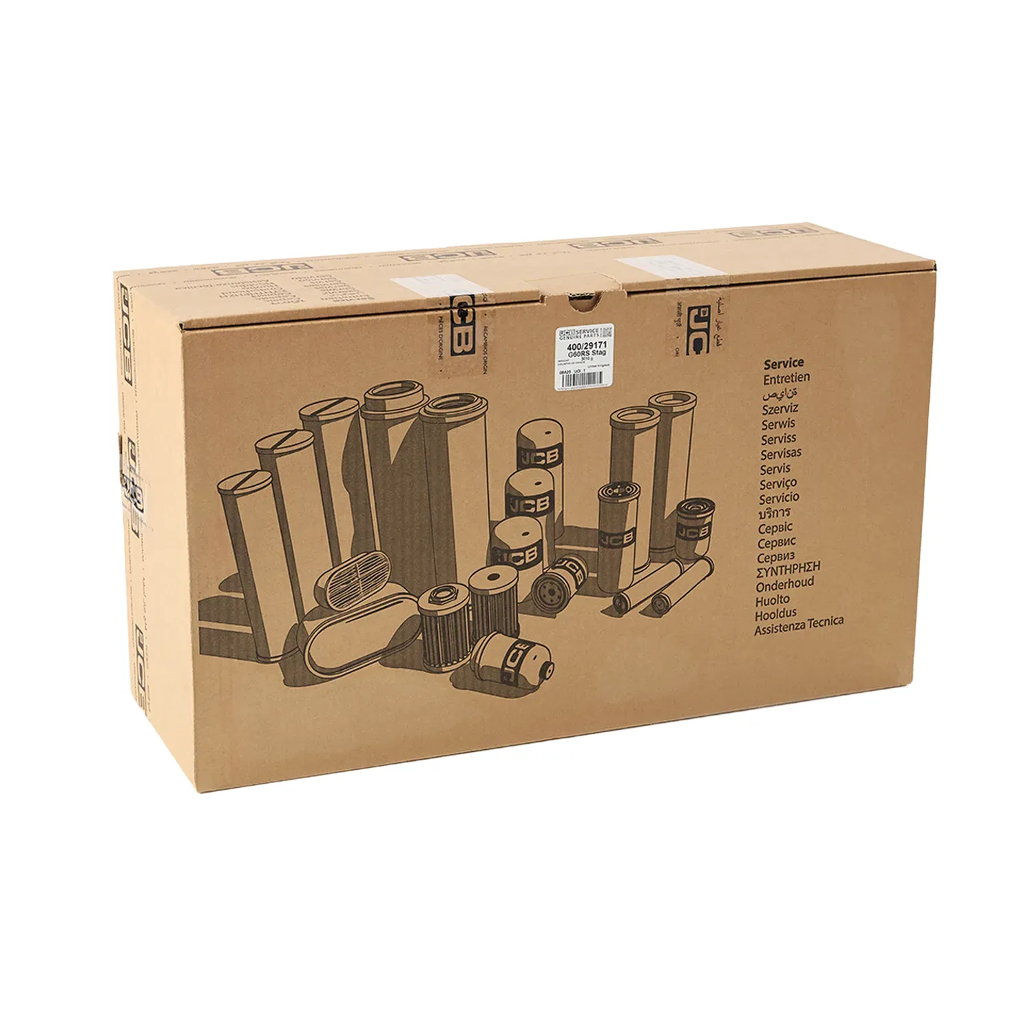 Generator 1000 Hour Kit - RS, арт. 400/29171, JCB, для JCB, Фильтры — фото слева, купить в Вектор
